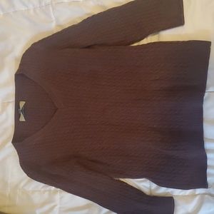 Brown Knit Sweater